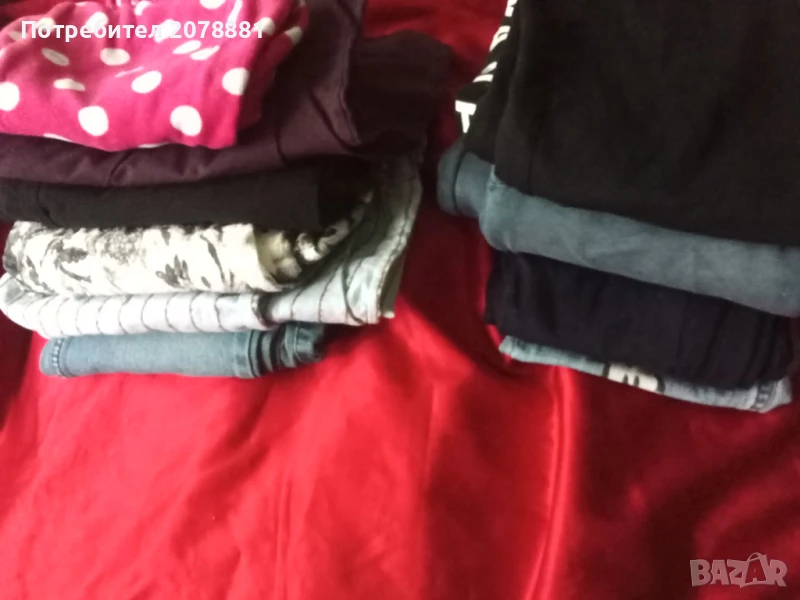 Дамски панталони, детски анцузи клинове и дънки 1 лв броя , снимка 1