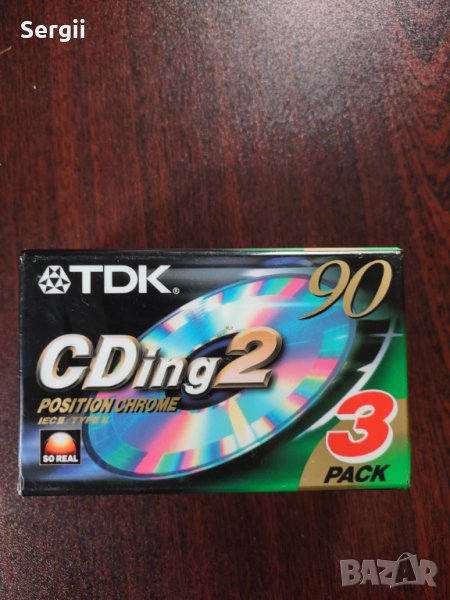 TDK CDing2 chrome 3pack, снимка 1