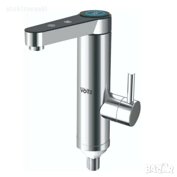 Нагревател за вода, за плот, 3300W, c дисплей, Инокс, снимка 1