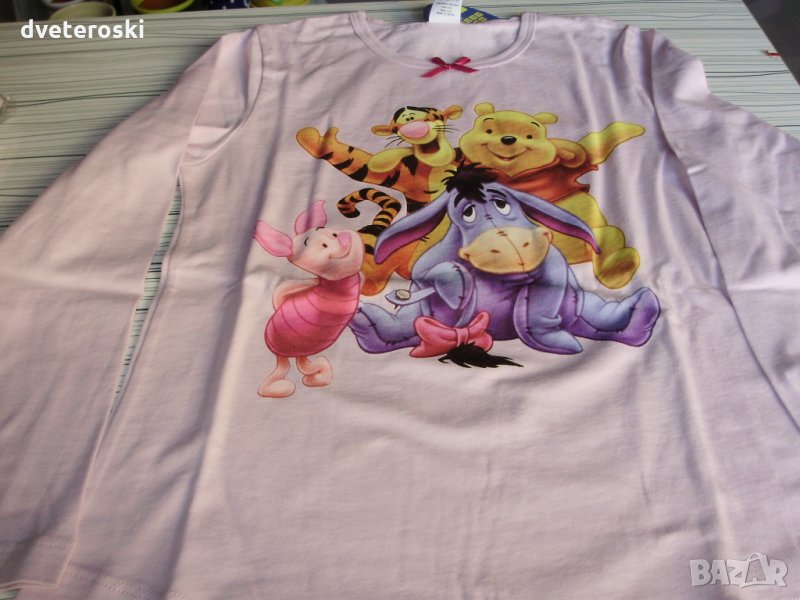 Детска пижама с дълъг ръкав за момиче ръст 140, снимка 1