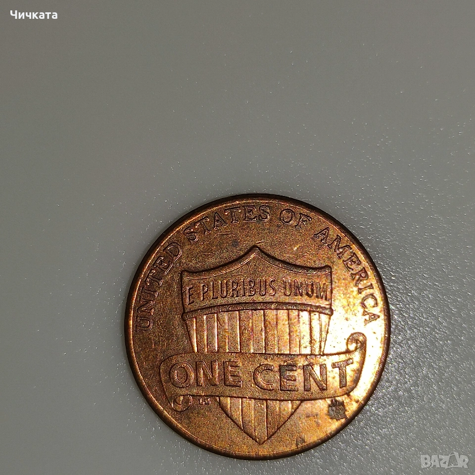 Монета един цент - САЩ, снимка 1