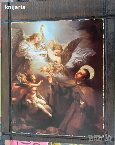 Продавам икона на свети Паскал от Байлон, снимка 1