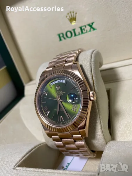 Rolex day-date зелен цифер, снимка 1