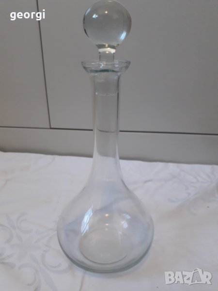 Стъклена гарафа , снимка 1