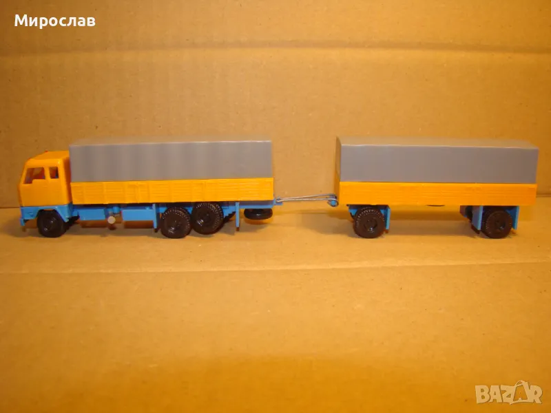  IGRA? H0 1/87 VOLVO F 89 КАМИОН TIR МОДЕЛ КОЛИЧКА ВЛЕКАЧ, снимка 1