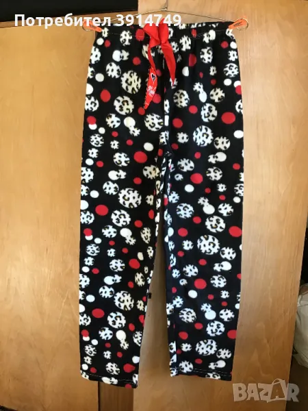 Домашен панталон / долнище пижама, полар, изключително лек, мек и топъл, свободна кройка, S, M, L, снимка 1