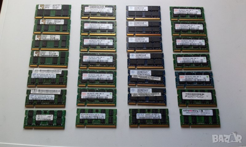 RAM памет2GB DDR2 800МHz/PC2 6400  за лаптоп SO-DIMM, снимка 1