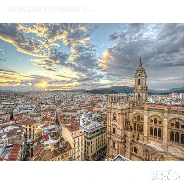 Картина рисуване по номера Malaga, снимка 1