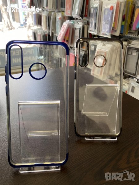 Huawei P30 Lite Прозрачен гръб/кейс с кант, снимка 1