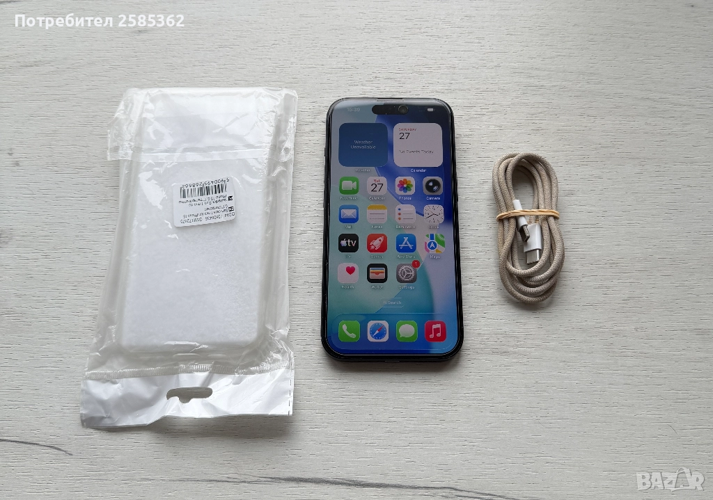 iPhone 15 128 Gb Black, снимка 1