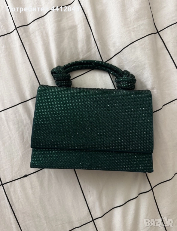 Бляскава чанта на Zara, снимка 1