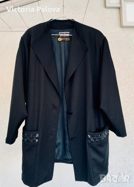 Скъпо сако GRAUMANN тънка вълна LORO PIANA, снимка 1