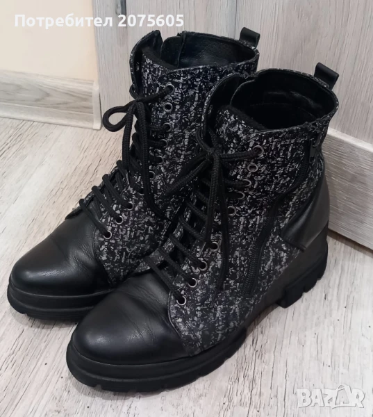 Зимни боти, ест.кожа н.39, снимка 1