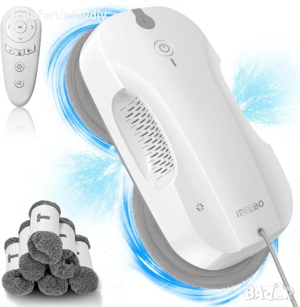 Робот за почистване на прозорци iDEEBO E300 Window Cleaning,Гаранция, снимка 1