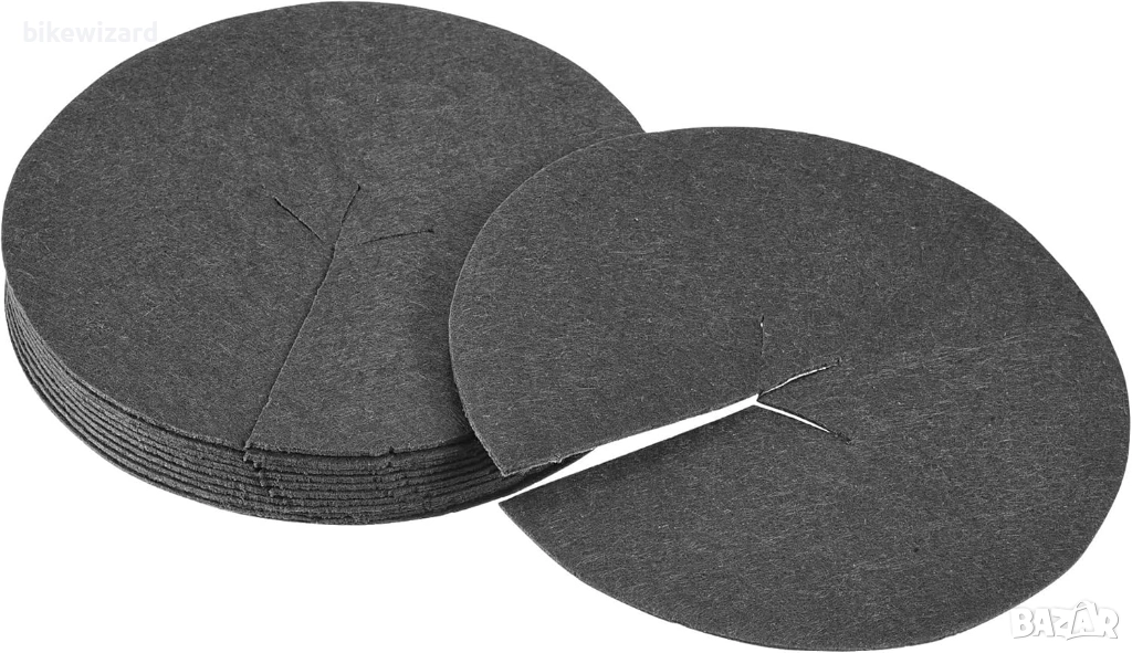 PATIKIL Мулчиращ пръстен за саксия 12 броя 14 см. диаметър НОВИ, снимка 1