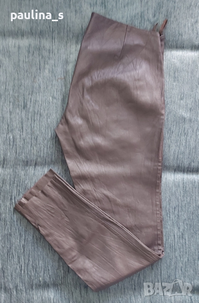 Естествена кожа / set fashion / дамски елегантен панталон , снимка 1