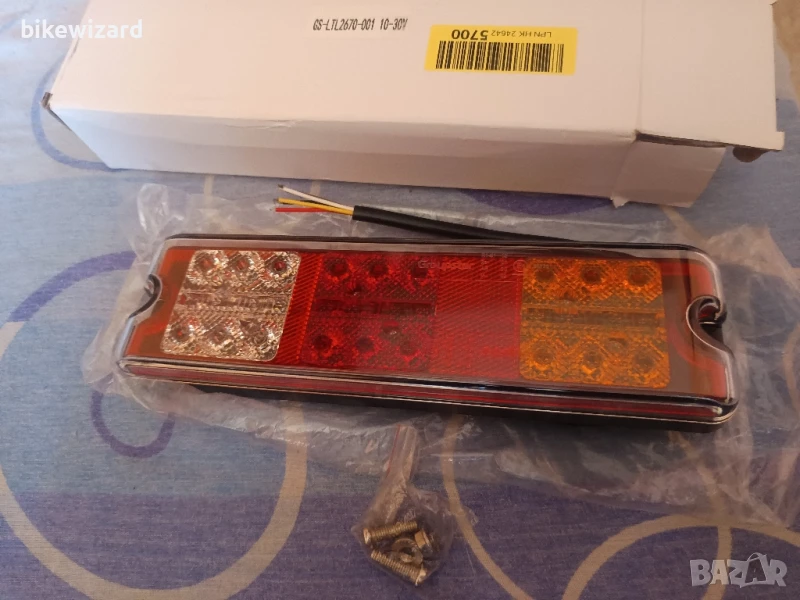 1 брой Led стоп за каравана/ трейлър НОВ, снимка 1