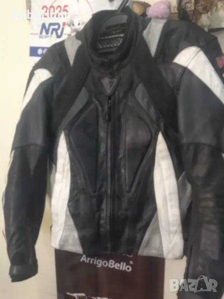Мото екип естествена кожа , снимка 1