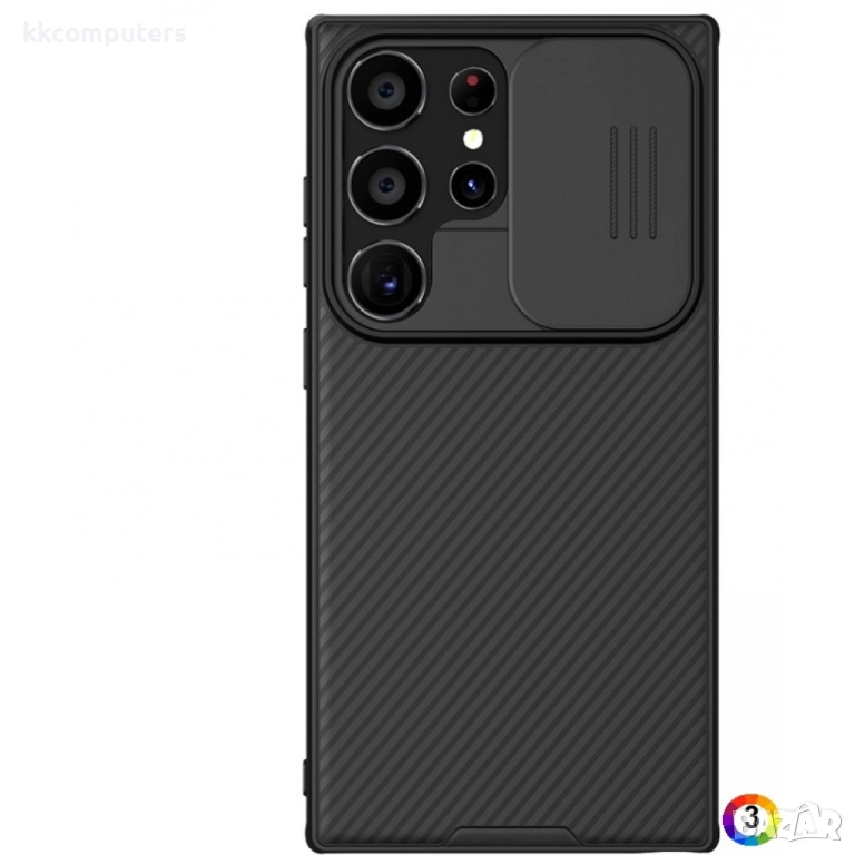 Samsung Galaxy S24 Ultra 5G Удароустойчив NILLKIN CamShield Калъф и Протектор, снимка 1