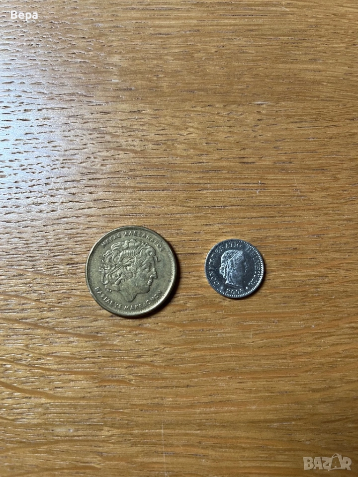 Монети Гърция - 100 драхми 1992г и 10 драхми, снимка 1