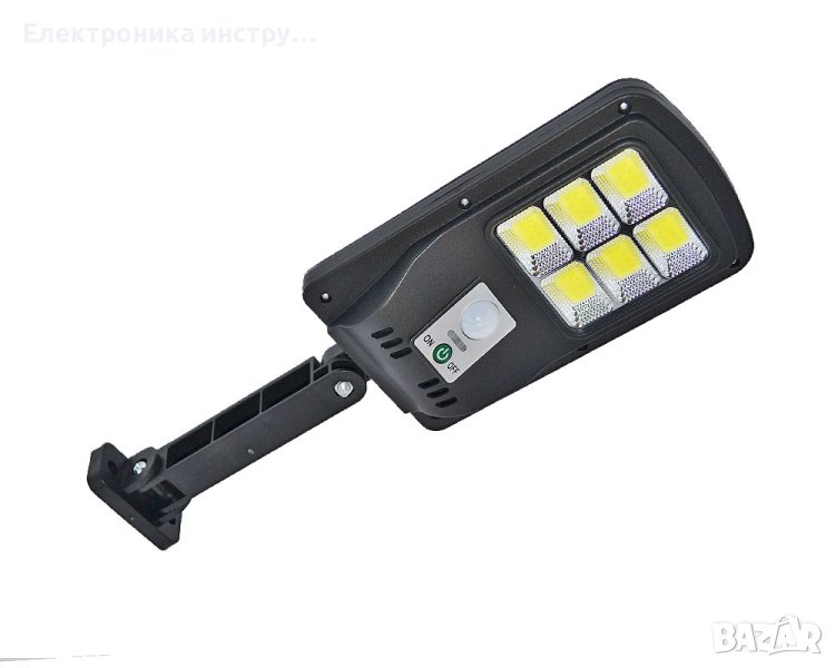 LED мини соларна лампа със сензор 3W 250lm IP54, снимка 1