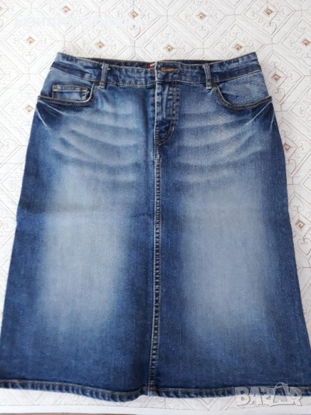 дънкова пола, снимка 1