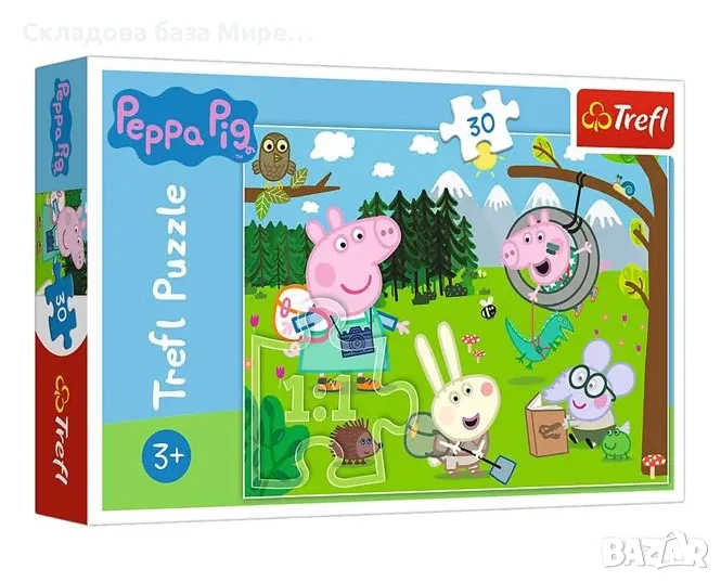 Пъзел Пепа и нейните приятели Trefl, 30 части, 27х20 сантиметра , снимка 1