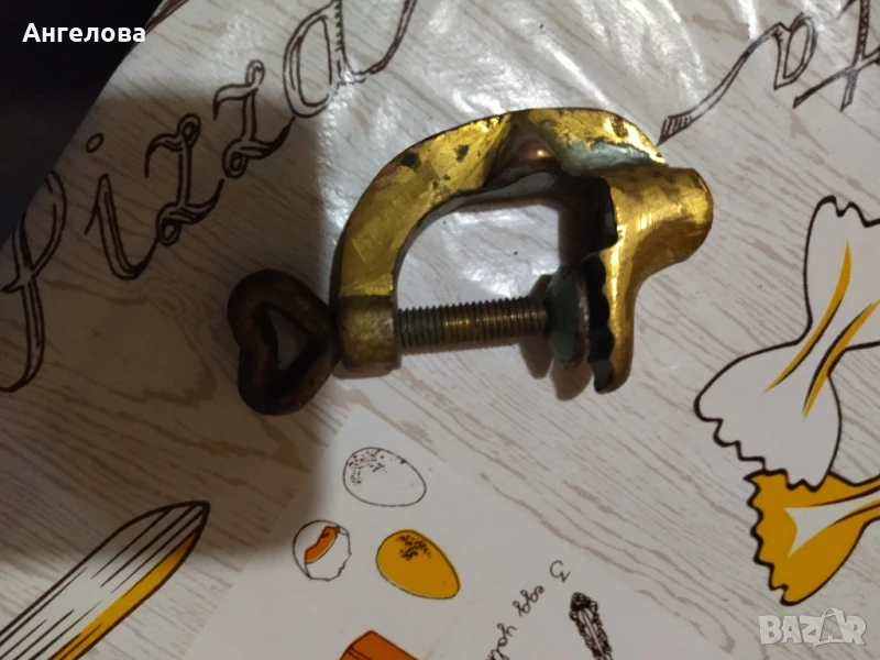 Бронзово менгеменце, снимка 1