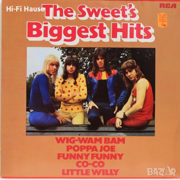 The Sweets Biggest Hits-Грамофонна плоча -LP 12”, снимка 1