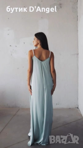 Рокля perles et menthe, снимка 2 - Рокли - 51550541