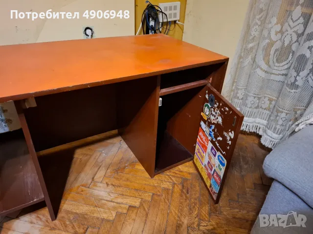 Бюро ученическо от ламинирани плоскости, снимка 2 - Бюра - 56081362