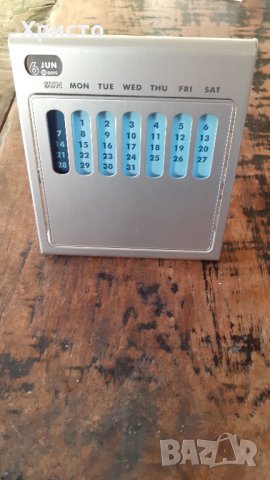 календар вечен за маса или бюро метален супер атрактивен, внос от Италия, снимка 4 - Други - 36764486