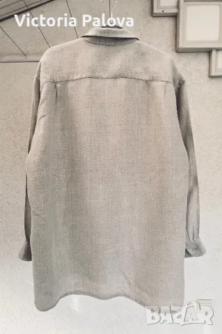 Риза груб лен ( био) HESSNATUR, снимка 6 - Ризи - 49510407