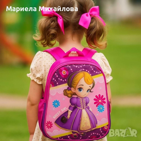 Детски ранички с цветни герои – стил и удобство за училище и игри, снимка 7 - Раници - 51157016