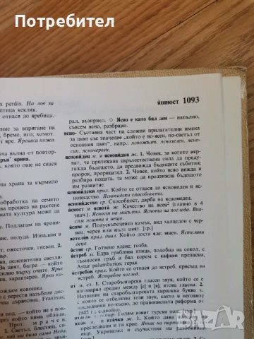 Български тълковен речник 1093стр , снимка 4 - Чуждоезиково обучение, речници - 51179519