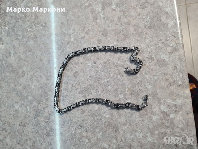 Ланец мед.стомана , снимка 3 - Колиета, медальони, синджири - 35464262
