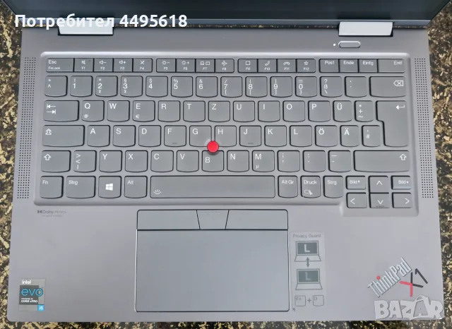 Лаптоп Lenovo ThinkPad X1 Yoga Gen 6 - 2 в 1 с тъч екран и stylus, снимка 2 - Лаптопи за работа - 55879020