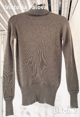 ZARA  базов поло пуловер 89% памук, снимка 7 - Блузи с дълъг ръкав и пуловери - 52473521