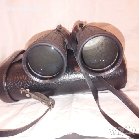 Японски бинокьл в перфектно състояние гумиран, снимка 3 - Антикварни и старинни предмети - 53134621