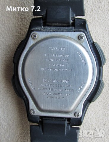 Часовник Casio модел AQ-180W, снимка 4 - Мъжки - 34988822