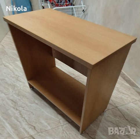 Бюро 80/40см цбят бук , помощна офис маса 3бр, снимка 4 - Бюра - 40786699