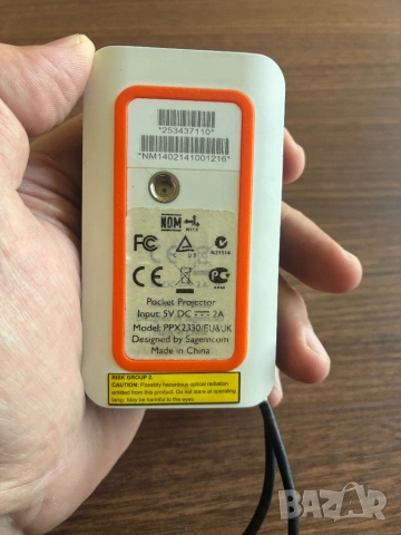 Philips PicoPix 2330 - Джобен Проектор/Прожектор, снимка 2 - Плейъри, домашно кино, прожектори - 54320380