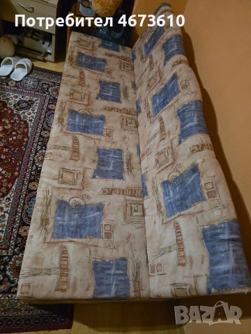 кухненски разтегателен диван с матрак