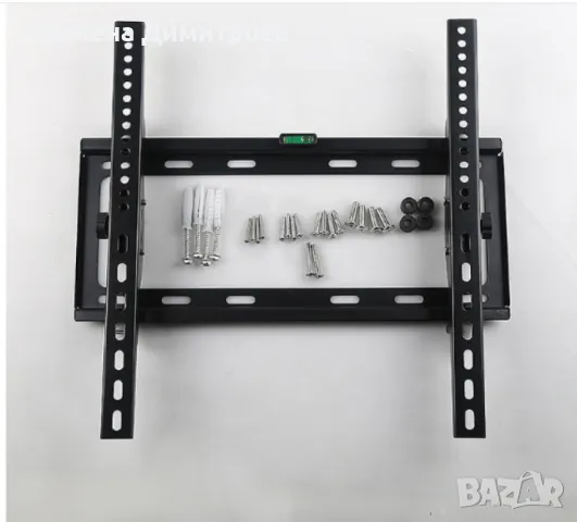 Универсална стойка за телевизор с екрани от 26 до 55 инча / Цвят – черен; , снимка 3 - Стойки, 3D очила, аксесоари - 49562029