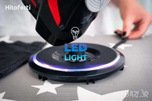 Безжична парна ютия Lehmann LGOIR-2632 с базова станция, снимка 3 - Ютии - 54175141