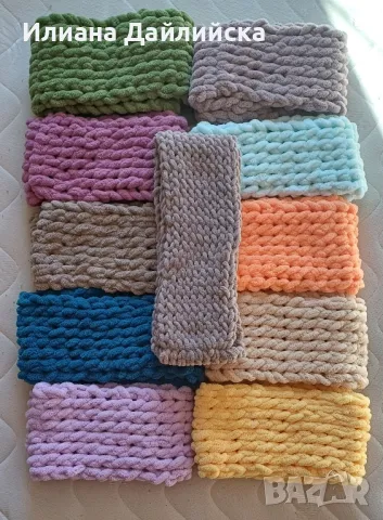 Ръчно плетени шалове 