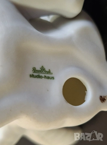 Порцеланов ангел с книга (10 см) - Rosenthal, снимка 7 - Статуетки - 53950525