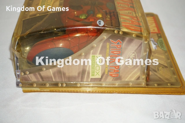 Чисто Нов Рядък Колекционерски Оригинален Контролер Naki Marvel Spider-Pad за XBOX, снимка 7 - Аксесоари - 54312134