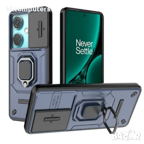 OnePlus Nord CE3 5G Удароустойчив Ring Holder Калъф и Протектор, снимка 2 - Калъфи, кейсове - 51261733