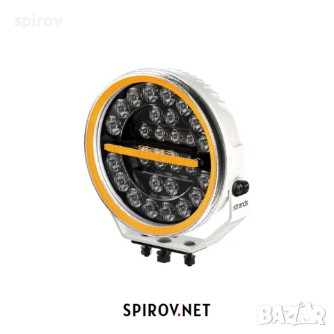 LED фар STRANDS Firefly Driving Light 9 140W 450lm 6000K, снимка 3 - Части - 55703366